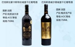 巴克斯德威爾頓城堡干紅葡萄酒 法國梅多克